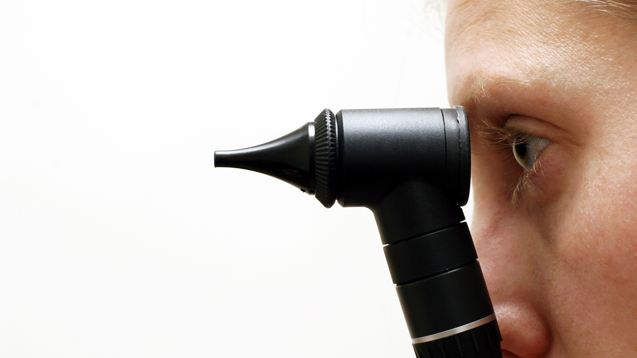 person-otoscope